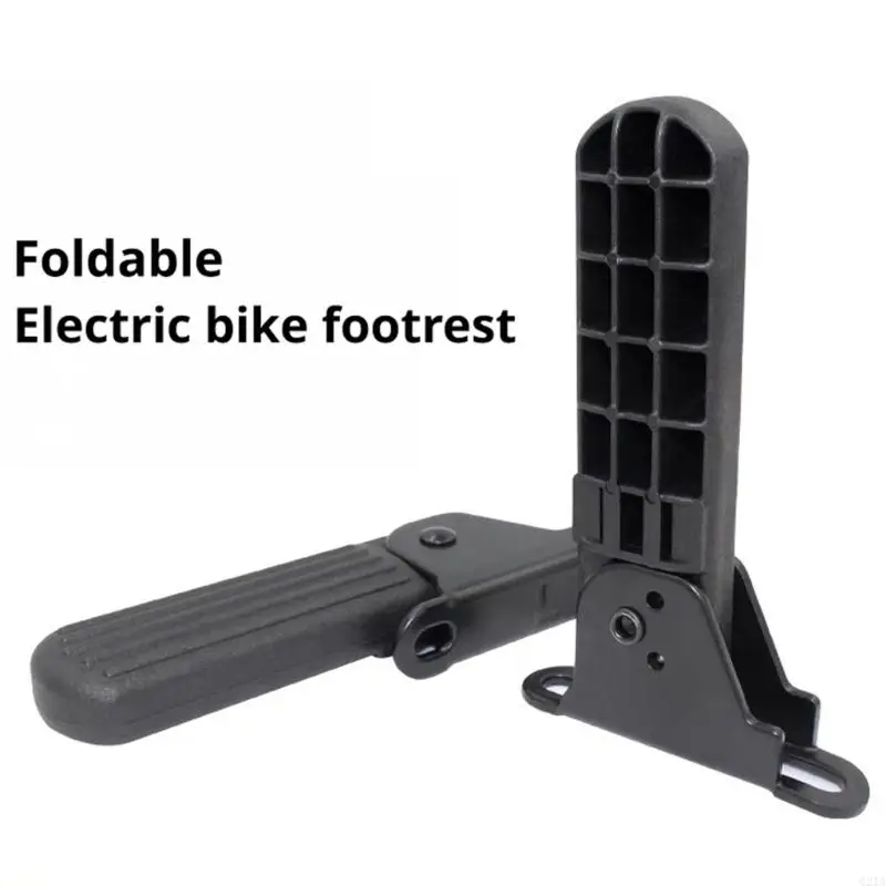 Rear Mount Passenger Peg Pair with Step Platform for Bike Travel