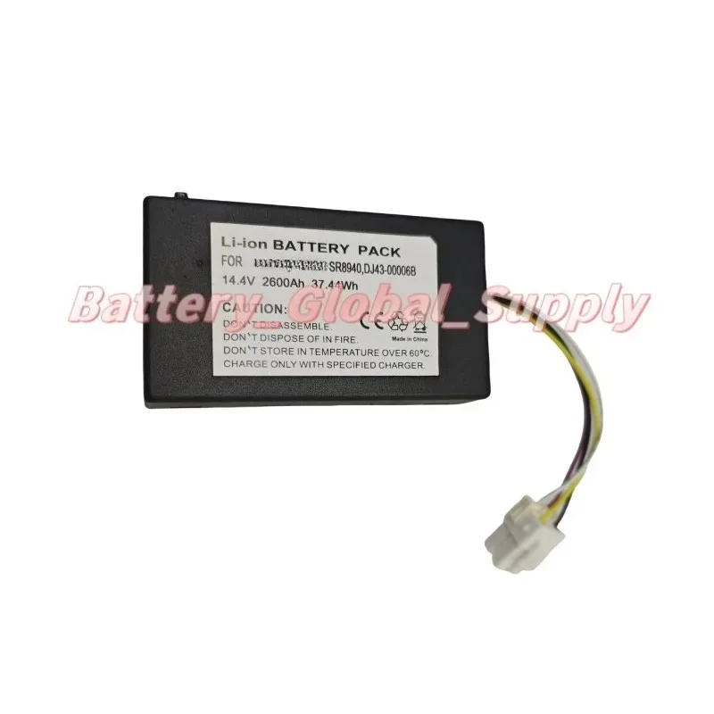 

Подходит для DJ43-00006B SR8940 SR8980 VR10F71 VCR8940. Аккумулятор 14,4 В, 2600 мАч, 1 шт.
