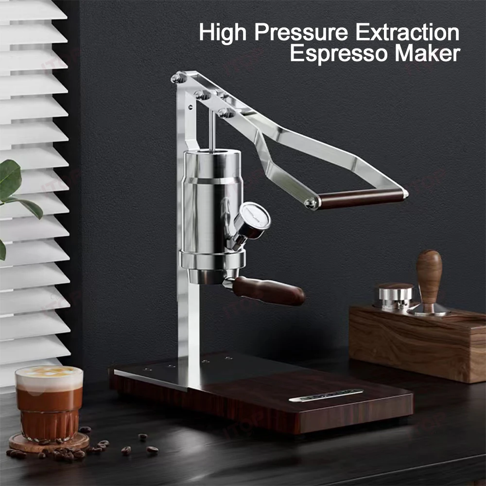Manual Hand Press Coffee Maker Machine Set Bar Espresso Cafe Manual Coffee Equipment Barista Coffee Accessories