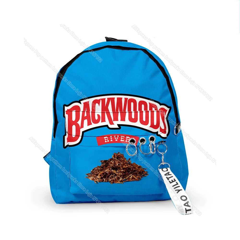 Backwoods zaino per sigari adolescenti ragazzi ragazze zaino 3D donna/uomo zaino da viaggio per scuola borsa a tracolla in legno