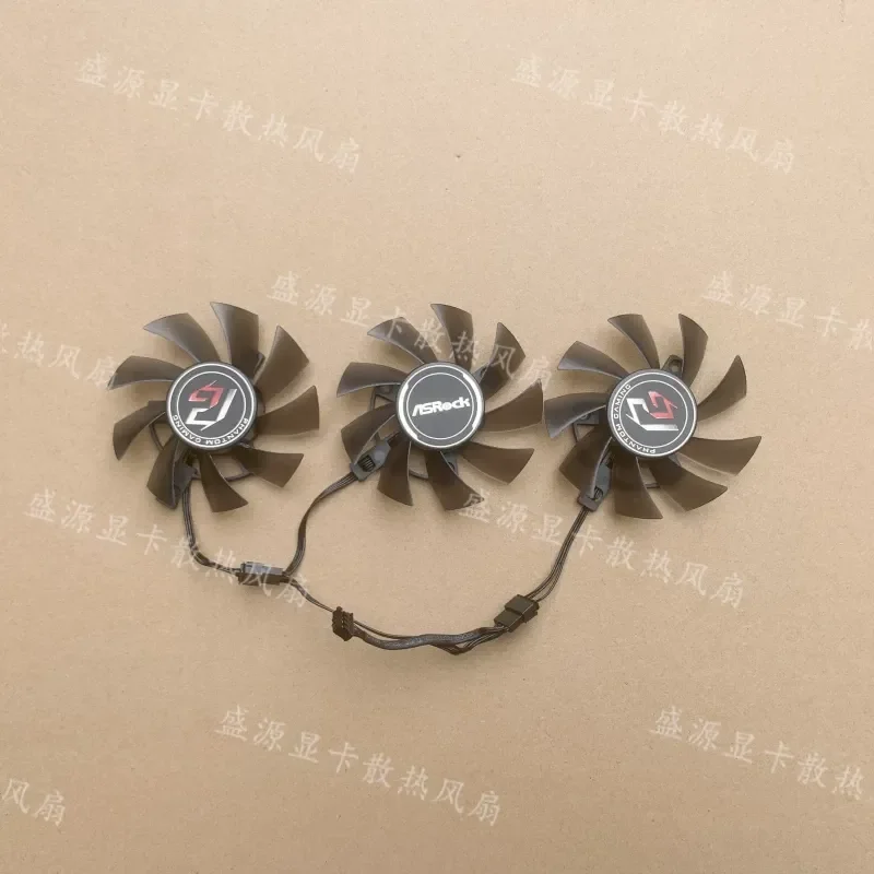 Cooling Fan T128015SH for ASRock RX 5600XT Phantom Graphics Card