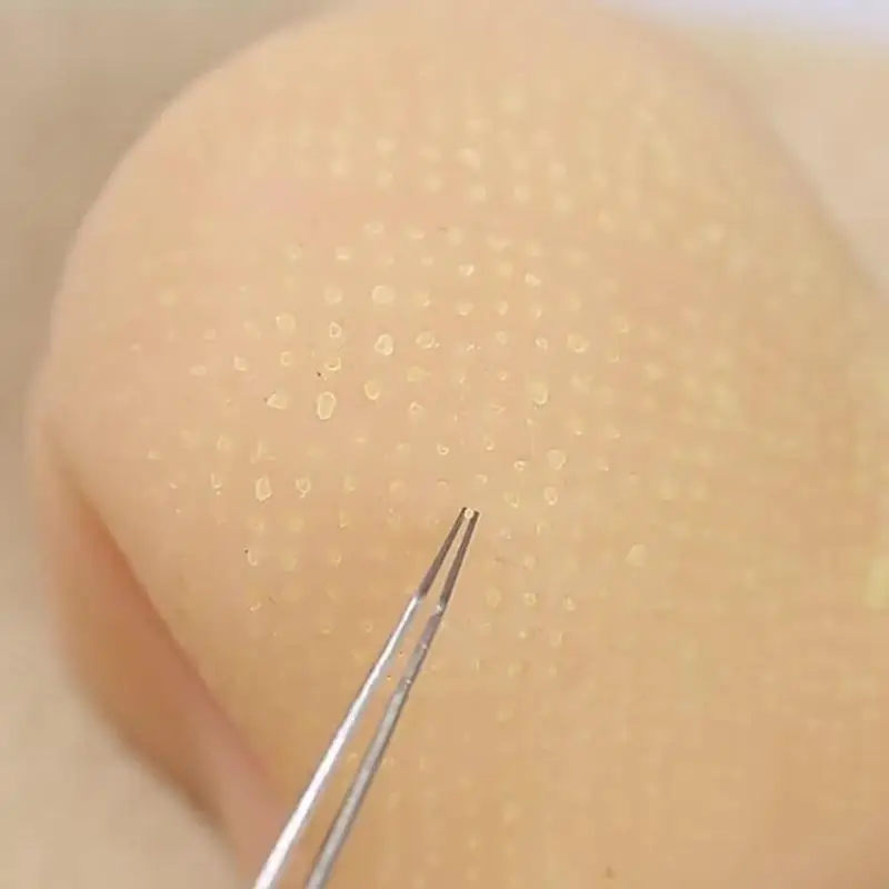 

2 шт., силиконовая игрушка для сенсорного отвлечения от прыщей, в комплект входит чехол для пинцета для сенсорного развлечения,