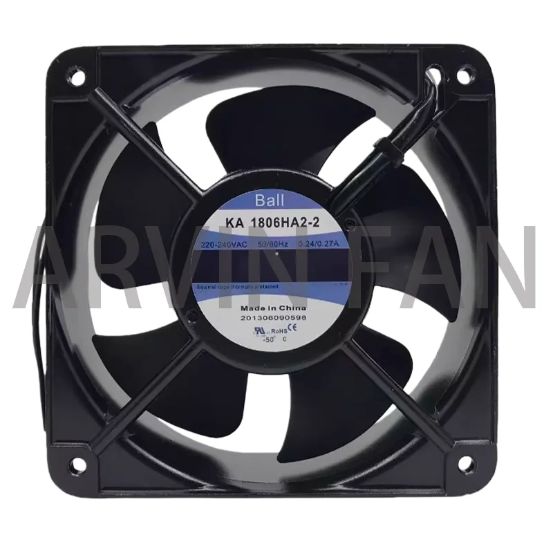 

Совершенно новый KA1806HA2-2 220 В 0,24 А 18060 электрический шкаф прочный осевой вентилятор рассеивания тепла