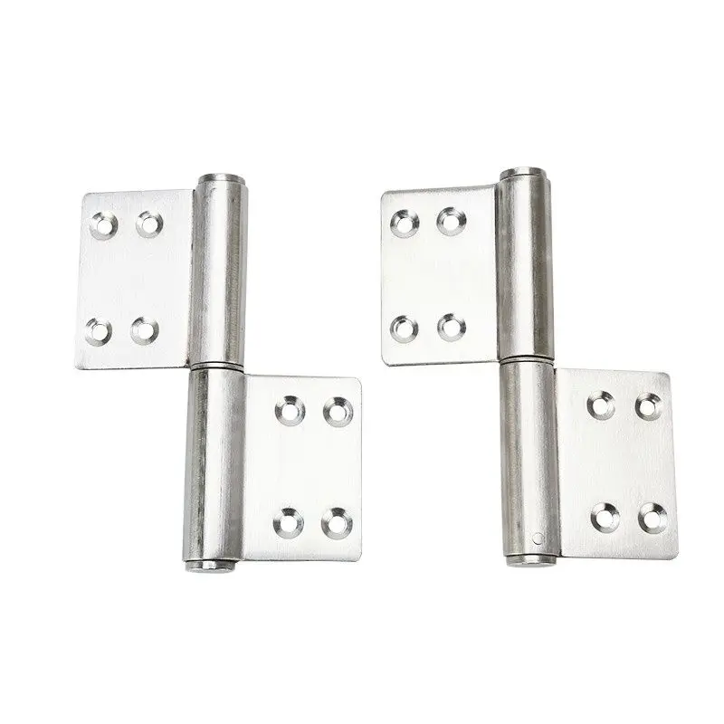 4 Inches Thickened Stainless Steel Flag Detachable 4 Inch Anti-theft  Escape Fire Door Hinge