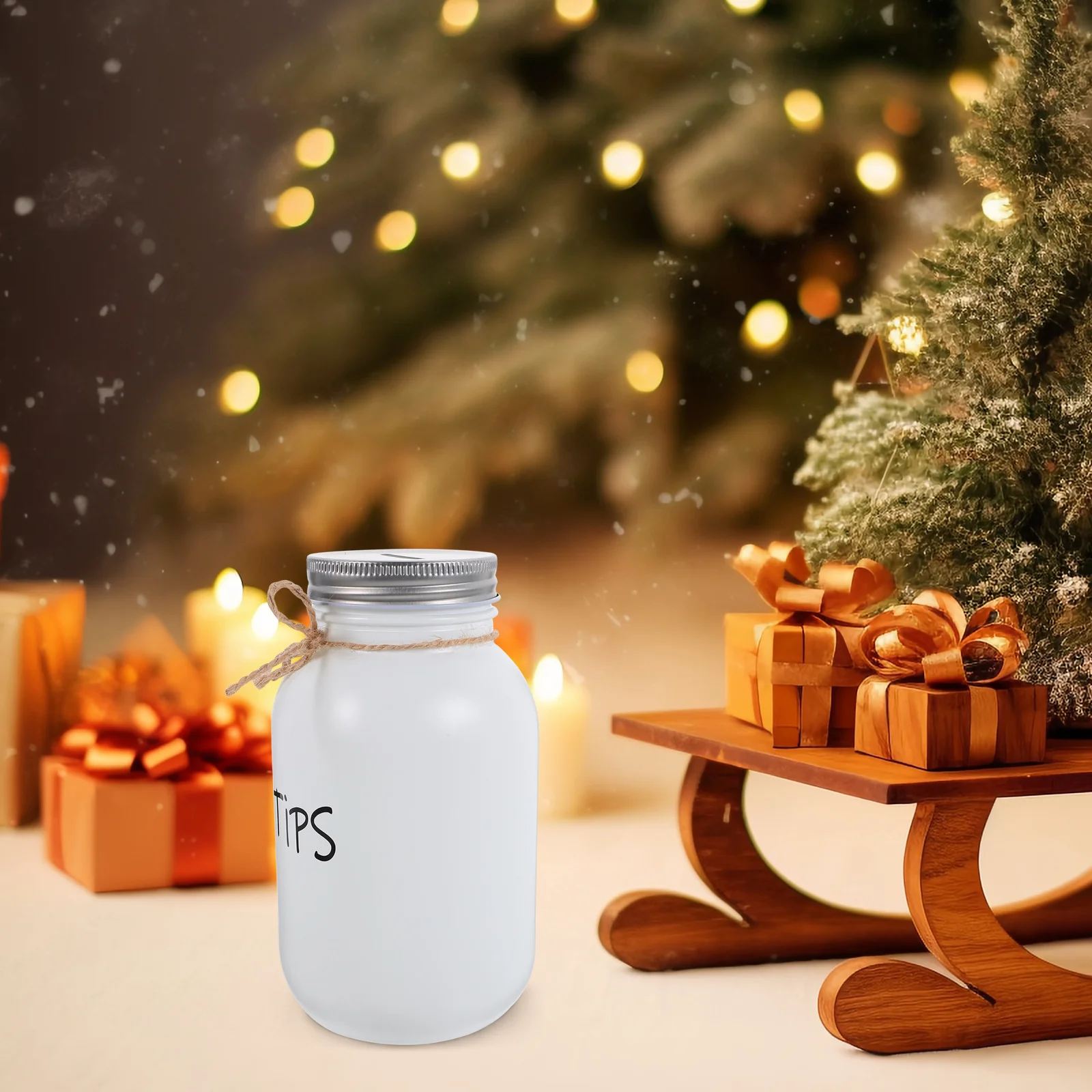 

Compact Glass Savings Bank for Adults Money Jar Safe to Use Multi Functional Decor Glass Piggy Bank Money Saving Box