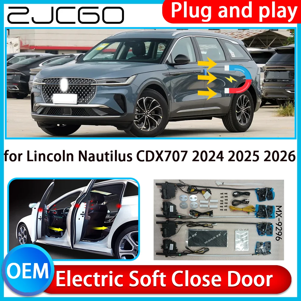 for Lincoln Nautilus CDX707 2024 2025 2026 Auto Pull Car Soft Close Kit Door Power Latch Electric Door Catch Soft Closing Assist