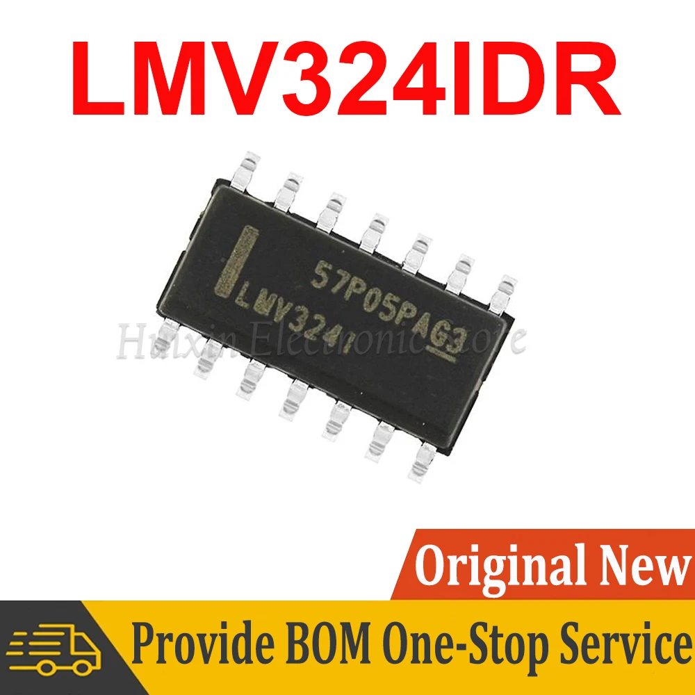 5pcs LMV324IDR SOP-14 LMV324ID SOP LMV324 SOP14 LMV324I New and Original IC Chipset