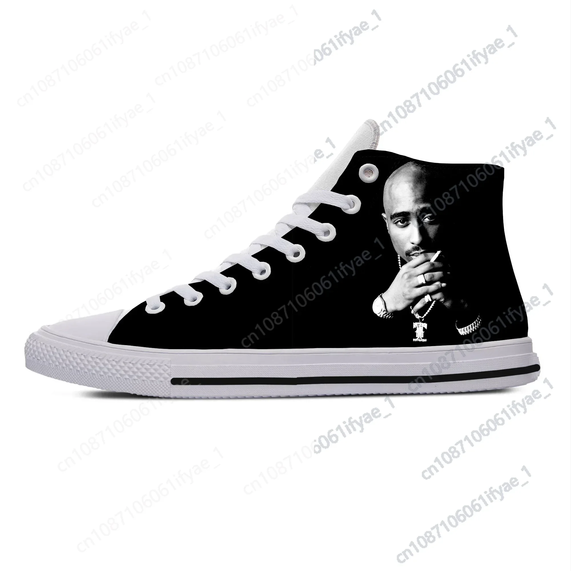 

Hot Fashion 3D Print 2Pac Tupac High Sneakers for Men/women High Quality 3D Printing Handiness Casual Shoes Fashion Canvas Shoes