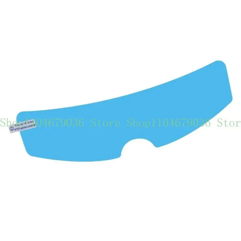 652F Motorbike Visors Antifog Film Comfort Fit UV Block for Long Rides and Commutes