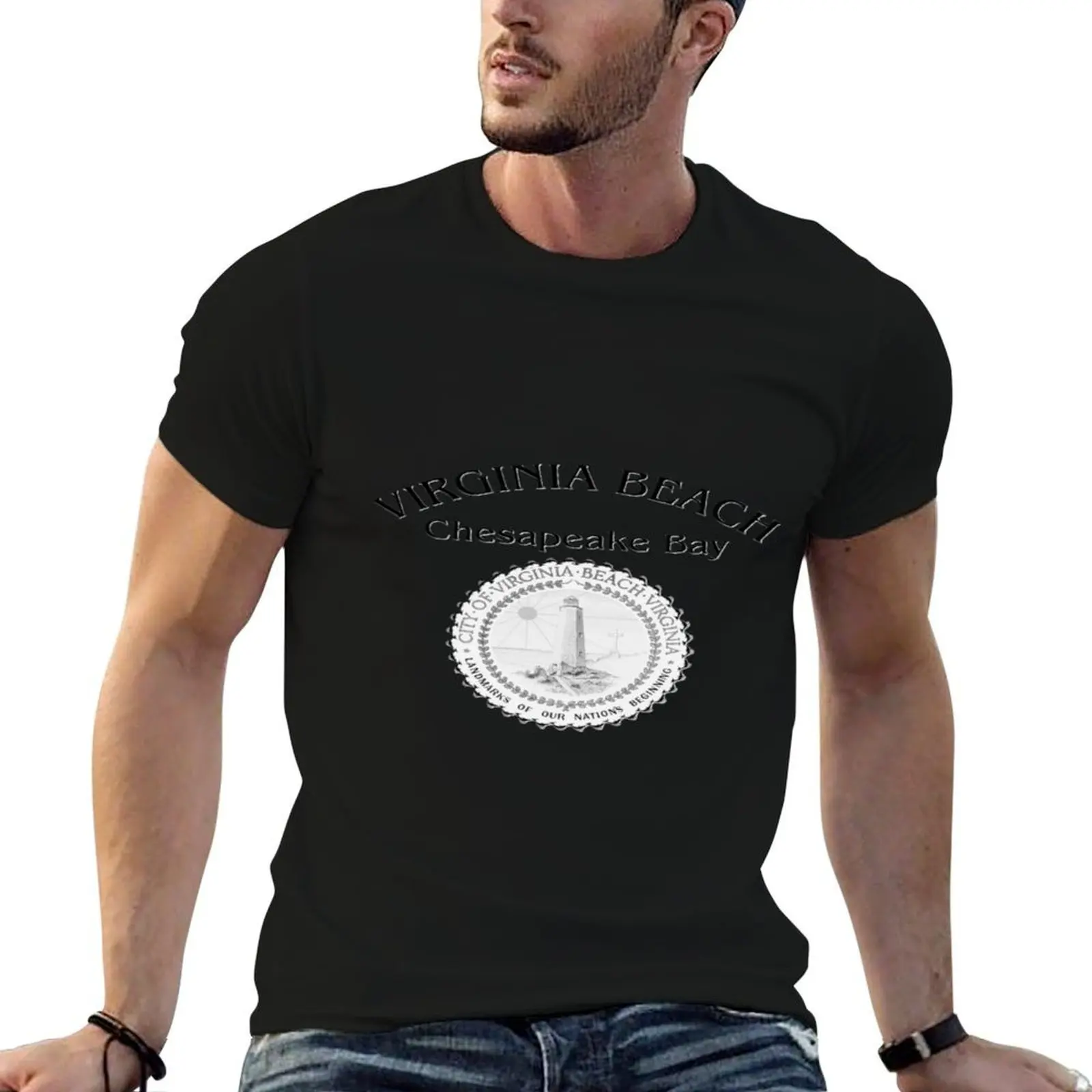 

Virginia Beach T-Shirt t shirt man plain cotton t shirt pack T-Shirt
