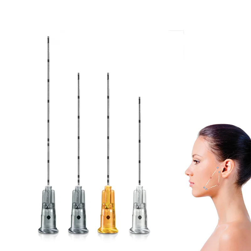 50 SZTUK / Pudełko Sterylna Końcowa Kanula 23g 25g 50mm 70mm 38mm Elastyczna Kanula do Pielęgnacji Powiek i Nosa z Czerwoną Kropką, Końcowa Mikrokanałka Igła