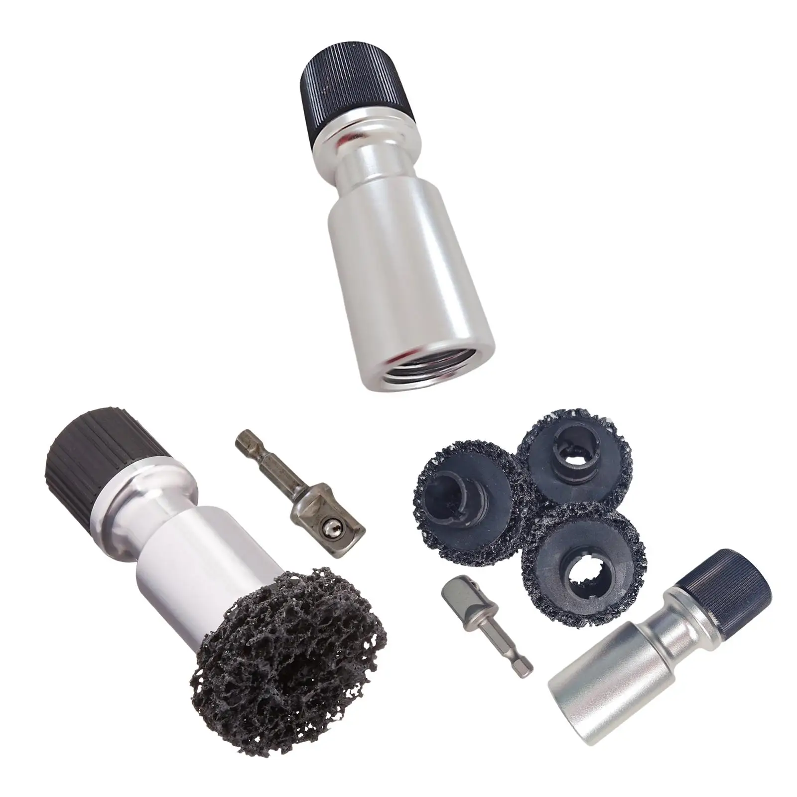 مجموعة أدوات إزالة صدأ السيارة أداة تنظيف المحور المعدني لمحاور العجلات وصيانة قرص الفرامل وإعادة تسطيحها #2
