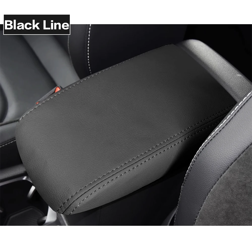 Car Armrests Box Cover Central Control Decoration Interior Accessories For VW Tiguan MK1 MK2 2007 2008 2009 2010 2011 2012 2022