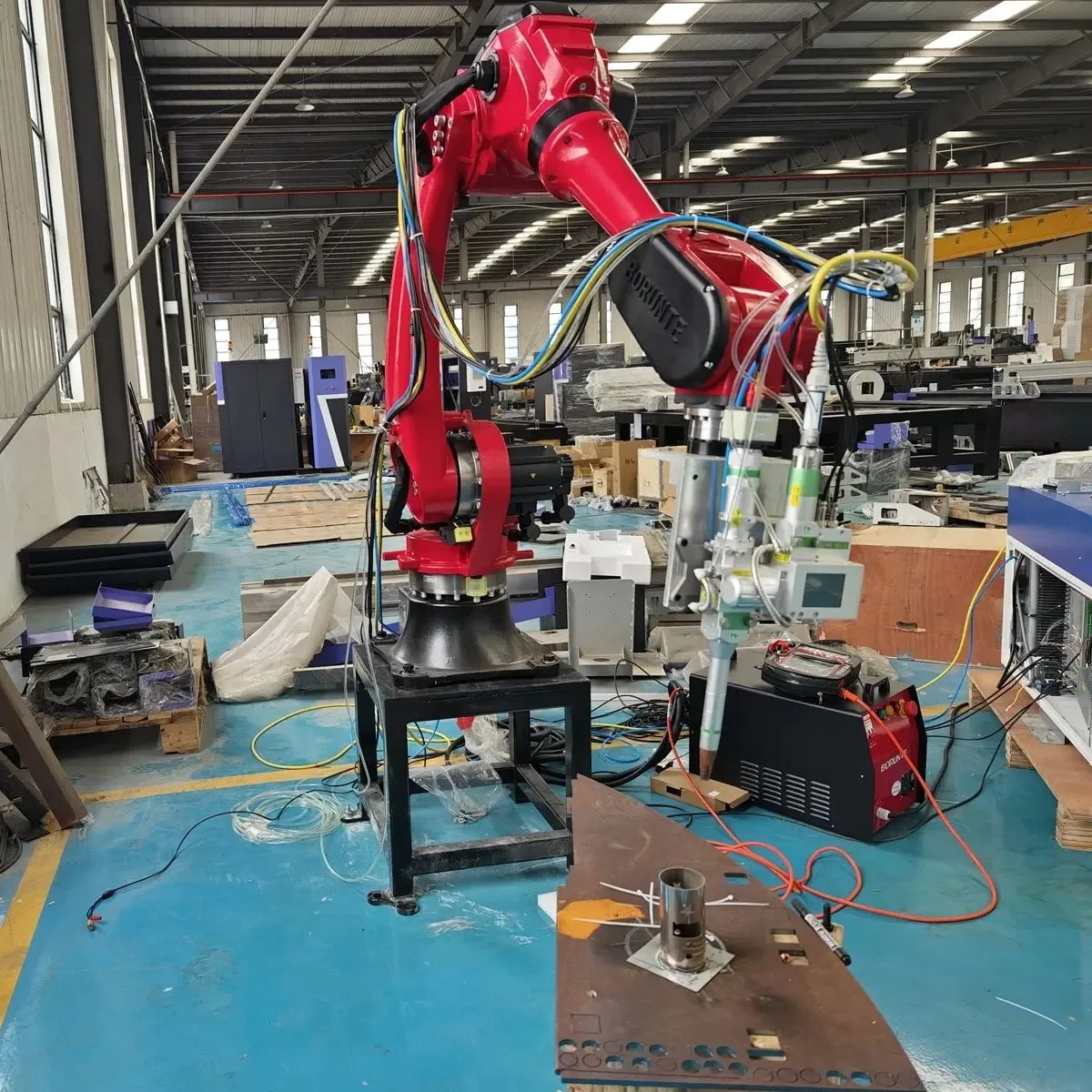 China Supplier High Quality 12kg Load Lifting Three Axis Robotic Arm for Industrial Automation Line Robot Mechanical Arm Kit