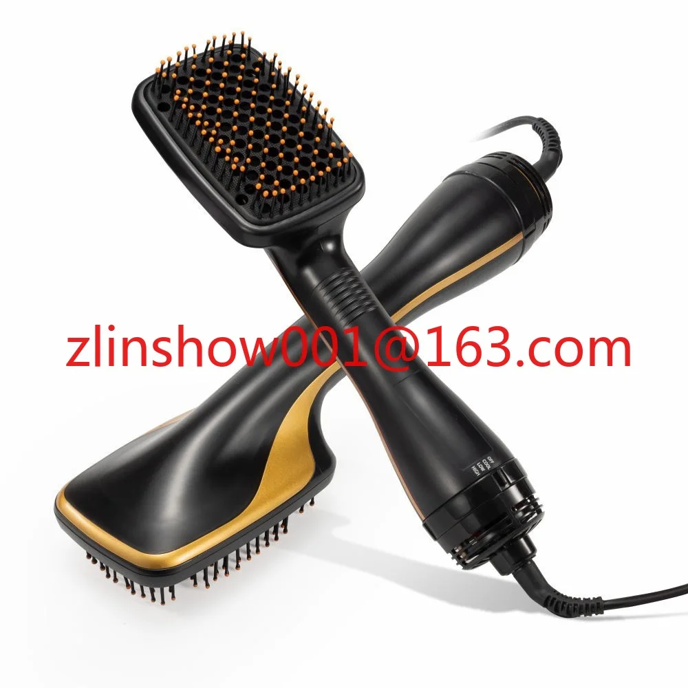 Electric Comb Detachable and Interchangeable Hair Styler Set 2 in 1 Hair Dryer Brush Iron Rotating Hair Curler Automatic