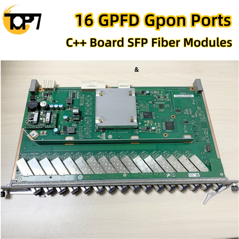 

Gpon olt Board 16 Ports GPFD with C++ Board SFP Fiber Modules Card For MA5683T MA5680T MA5608T GPON OLT gpfd 16c++