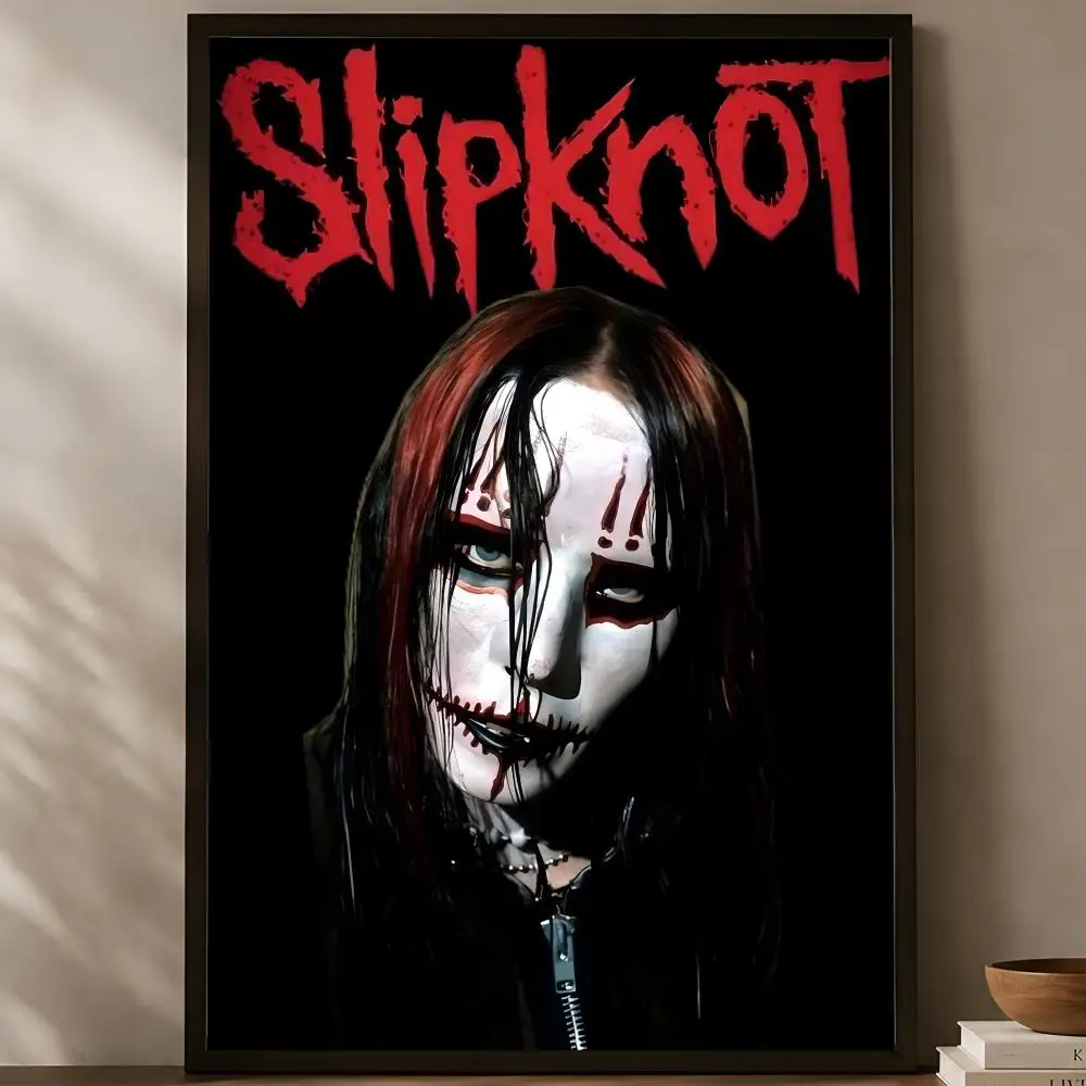 Band S-Slipknot Poster, selbstklebendes HD-PVC-Wandkunstposter, wasserfeste Dekoration für Schlafzimmer, Wohnzimmer und Zuhause – Detail 19