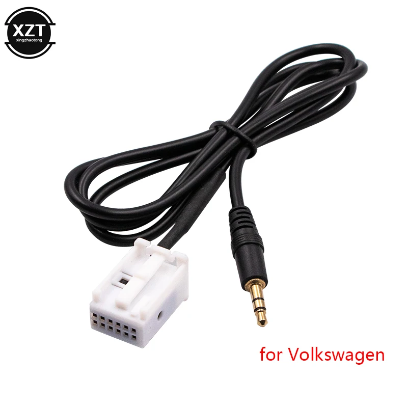 Nowy kabel Aux do radia samochodowego 3,5 mm MP3 do Peugeot 307 308 408 407 507 Sega Triumph Citroen C5 C2 RD4