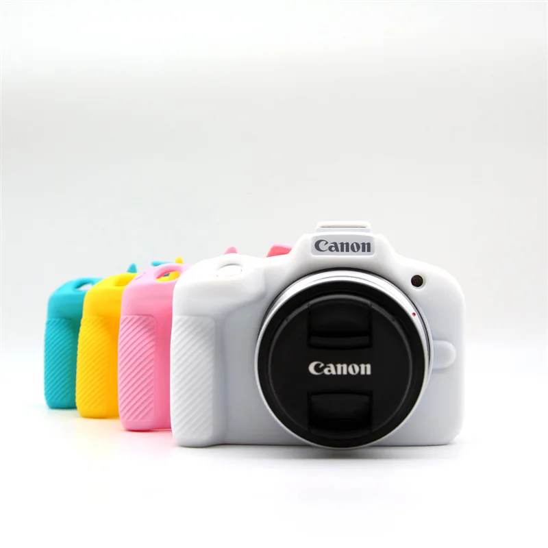 

For Canon camera R50 silicone cover protective cover smooth