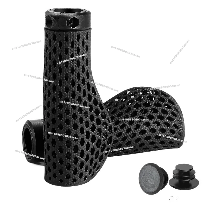 Bicycle 3D Printed Handle Cover, Shock Absorption and Non-slip Mountain Bike Handle Protective Cover