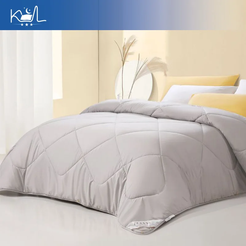 100% Australian Wool Comforter, Heavy Weight Winter Warm Duvet Insert with Cotton Cover, Soft Breathable Quilt for Cold Weather