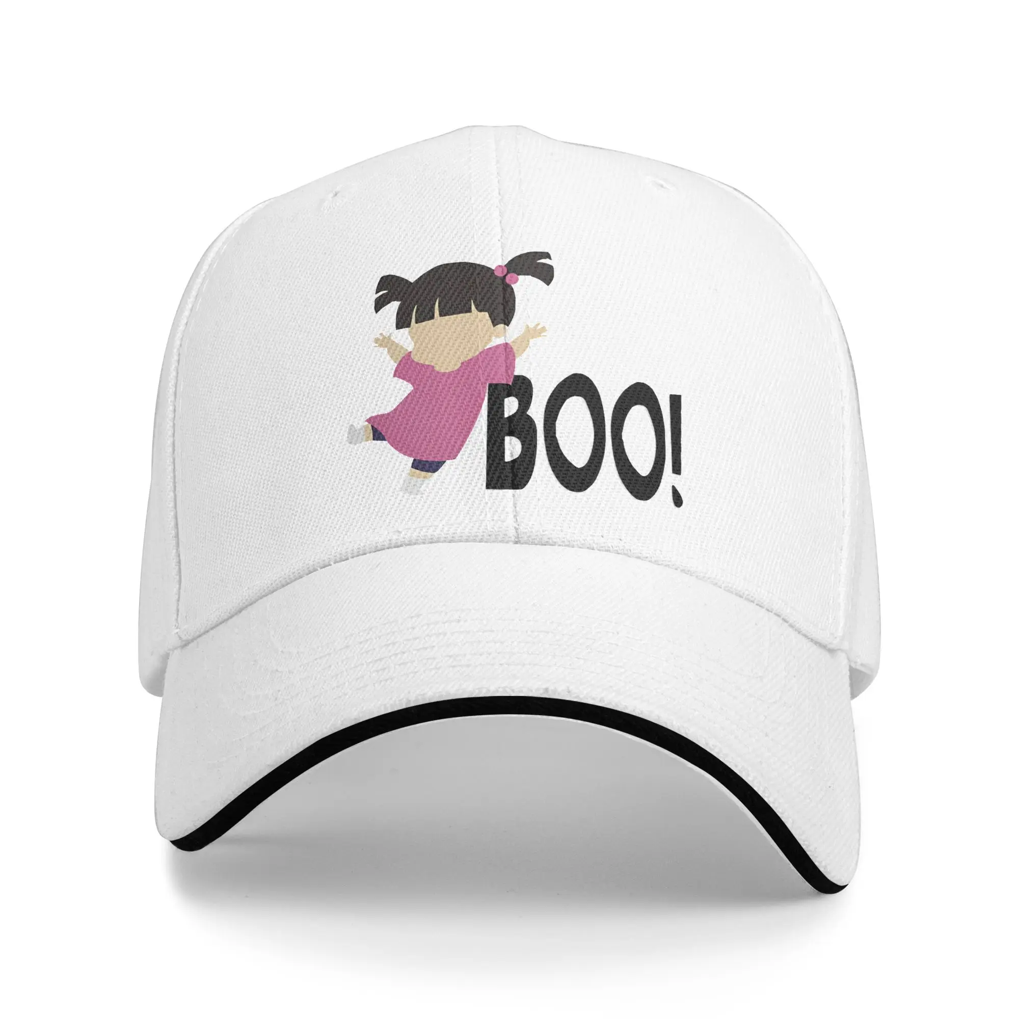 Gorra de béisbol informal de verano Monsters Inc, gorra de camionero para caza y acampada para hombres, gorra Snapback a prueba de sol para adultos, gorra de moda Boo