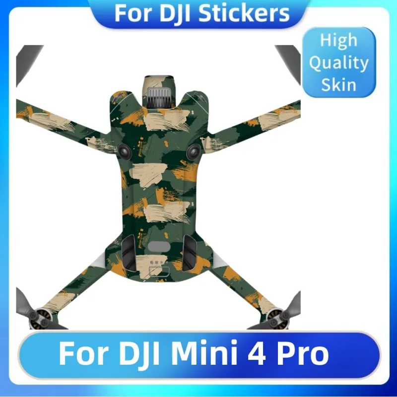 Decal Skin For DJI Mini 4 Pro Camera Drone Sticker Vinyl Wrap Anti-Scratch Film Protector Coat Mini4 Pro / Mini 4Pro / Mini4Pro