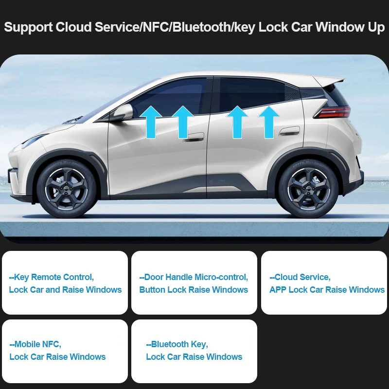 ل BYD النورس دولفين دولفين صغير تصفح ATTO 1 2023-2025 نافذة السيارة رفع obd التحكم زر واحد نافذة رافع اكسسوارات السيارات