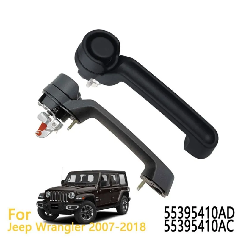 For Jeep Wrangler 2007-2018 Car Exterior Door Handle Replacement Part Numbers 55395410AD 55395410AC 55395410AE-AS55