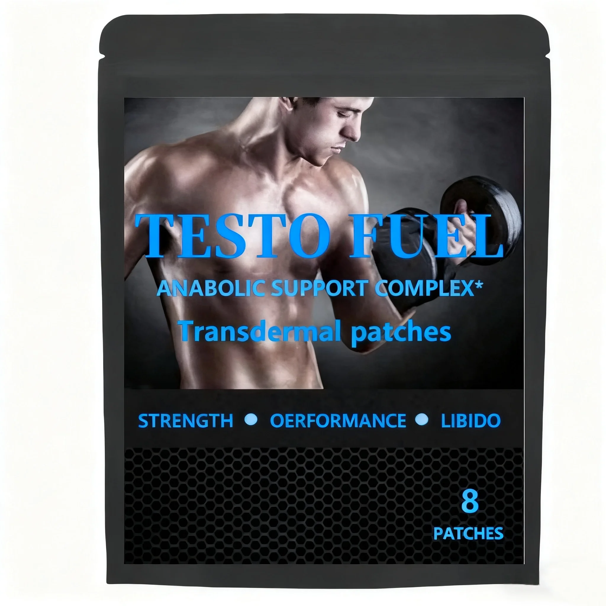 

TESTO FUEL Natural Testosterone Booster Anabolic Muscle Mass Testofuel. Transdermal Patches for Rapid Muscle Growth