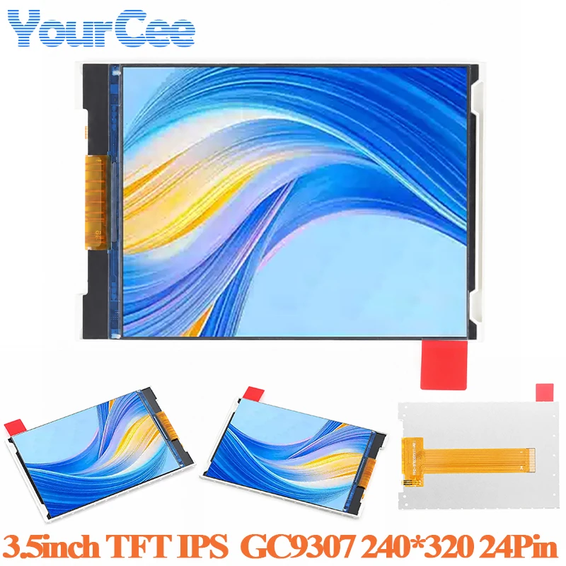 3.5 Inch TFT Display HD IPS LCD Full Color Bare Screen 3.5
