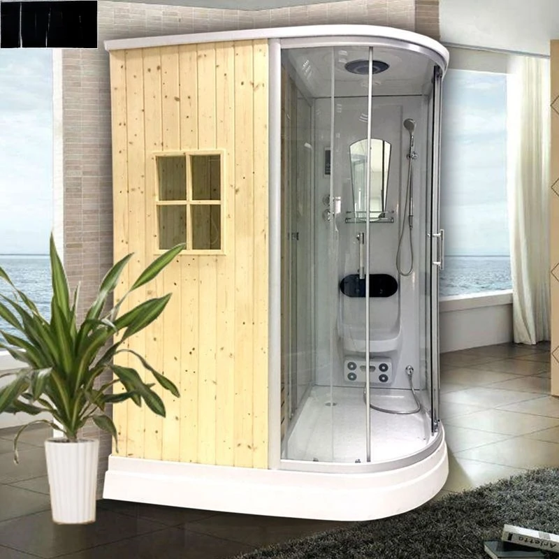 Shower room, integral shower , shower, sweat and steam integrated sweat , dry steam, light wave sauna room, arc sho
