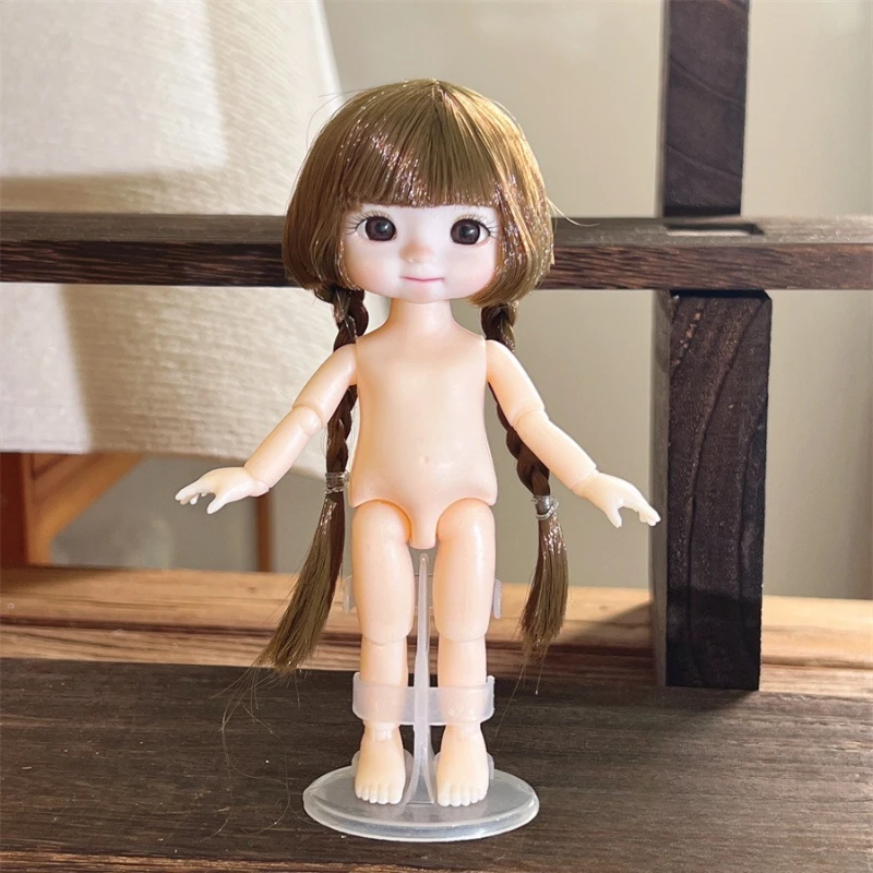 

1/8 Cute Little Girl Doll 16cm height Dress Up Toy