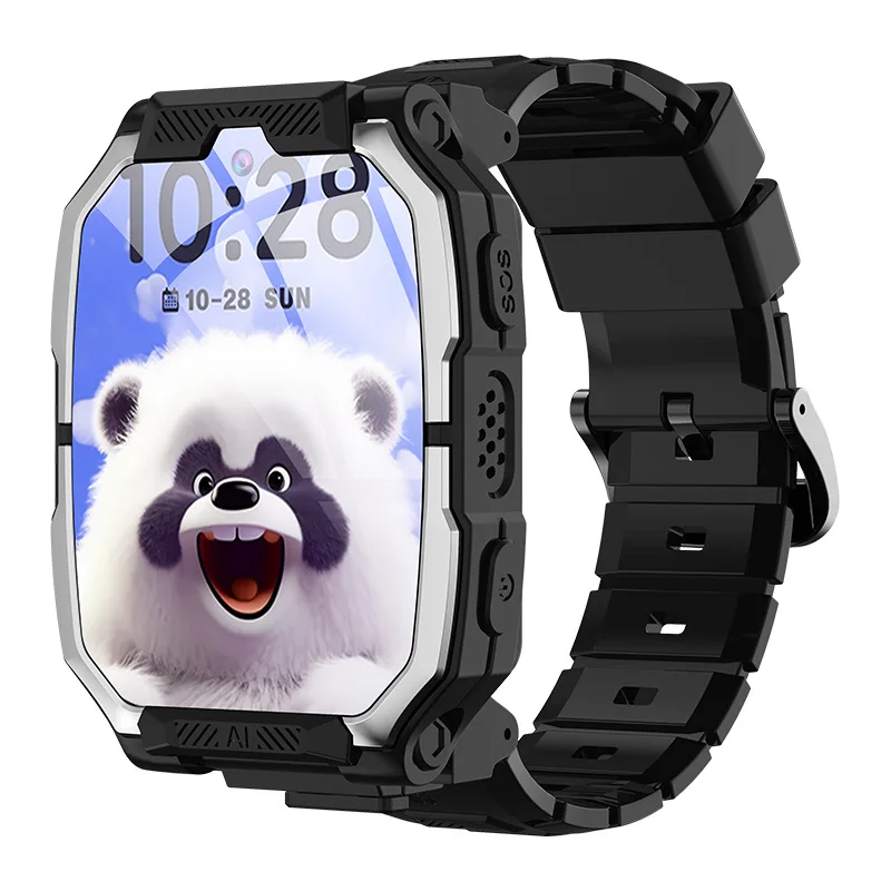 2025 Y98 Kids 4G Smartwatch Android 360° Rotation Dual Camera 1+8GB GPS+LBS+WIFI Positioning Children Smart Watch