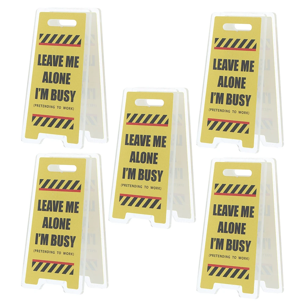 

5Pcs Double-Sided Memo Clip Holder Clear Acrylic Desk Note Display Stand Office Organizer Desktop Message Clip