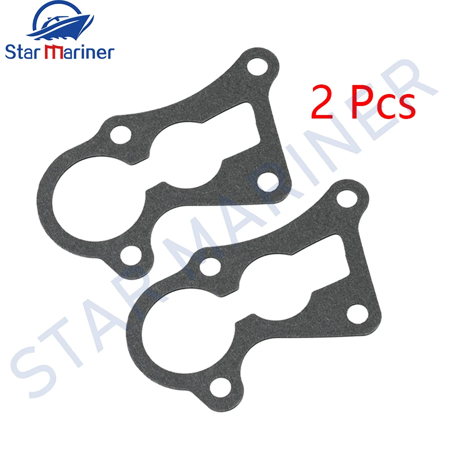 

6E9-12414 Thermostat Cover Gasket 2 pcs For Yamaha Parsun Outboard Motor 2T 40HP 6E9-12414-A0 6E9-12414-00-00 Boat Engine Parts