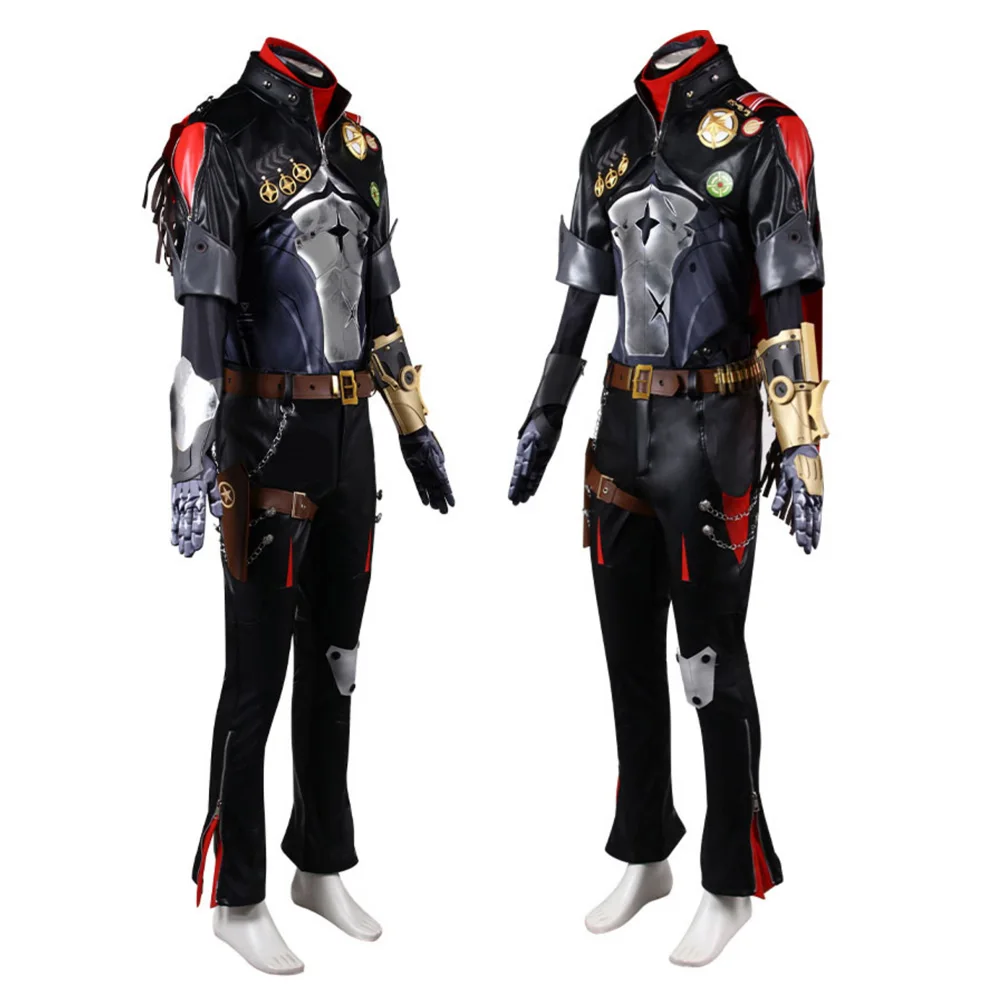 Galaxy Ranger Boothill Cosplay Costume, Game Honkai, Star Rail Gunner, Py Play, Cowboy Uniform for Men, Women, Carnival Party Outfits