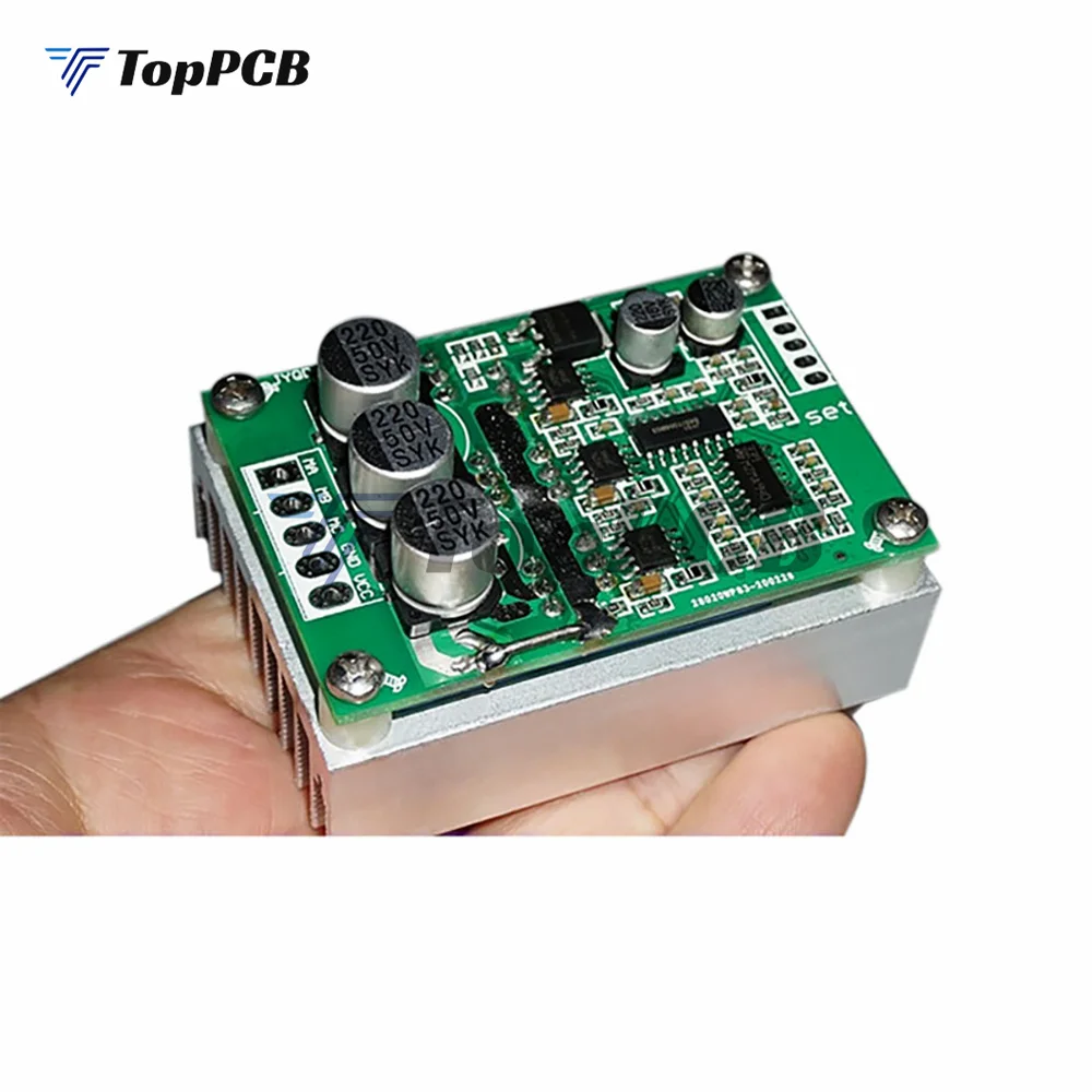 DC12-36V 500W Brushless Hall Motor Drive Board 15A Speed Control Forward and Reverse High Power Controller