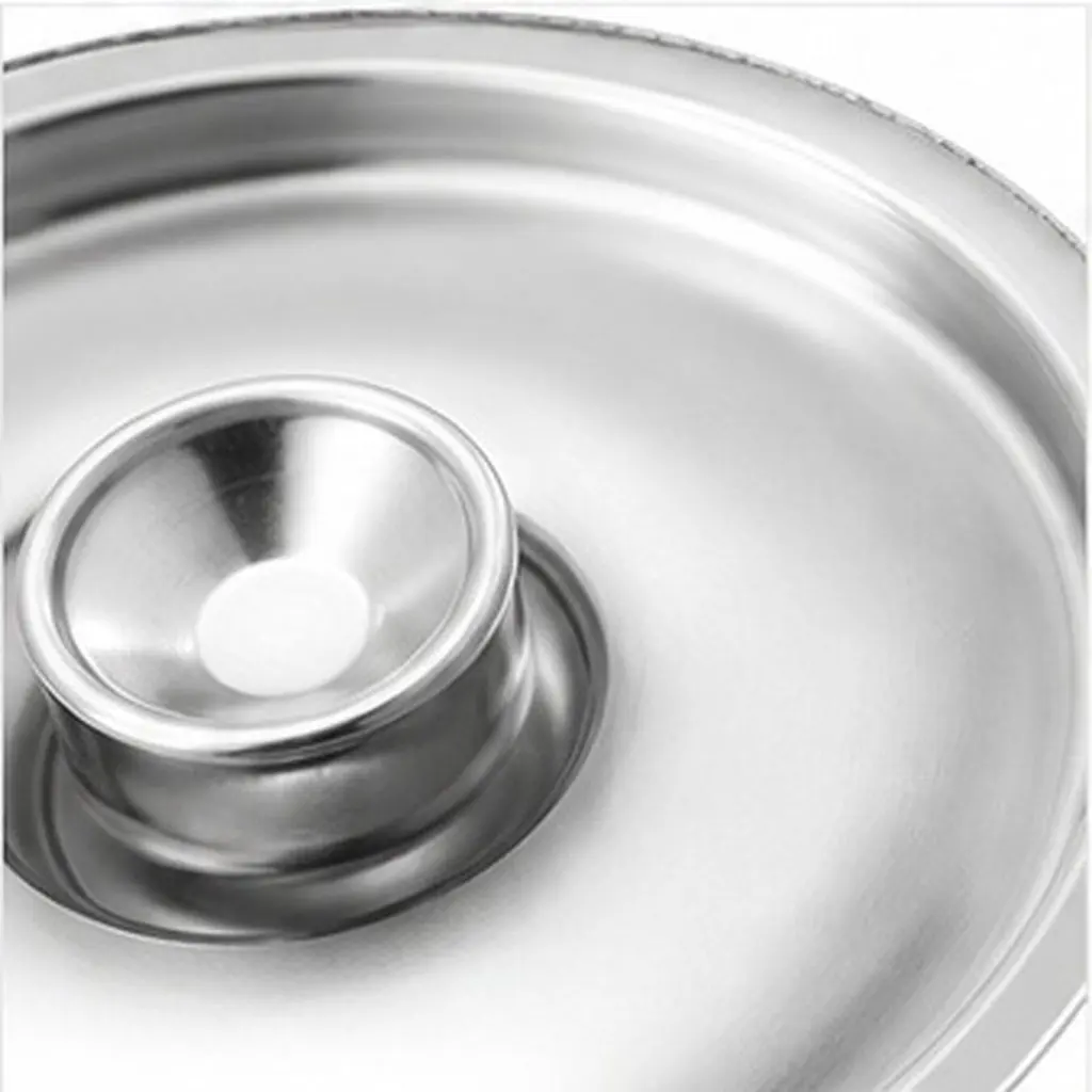 6Pcs Stainless Steel Small Pot Lids Universal Mini Pan Covers Heat Resistant Cookware Lids for Cooking Kitchen Essentials