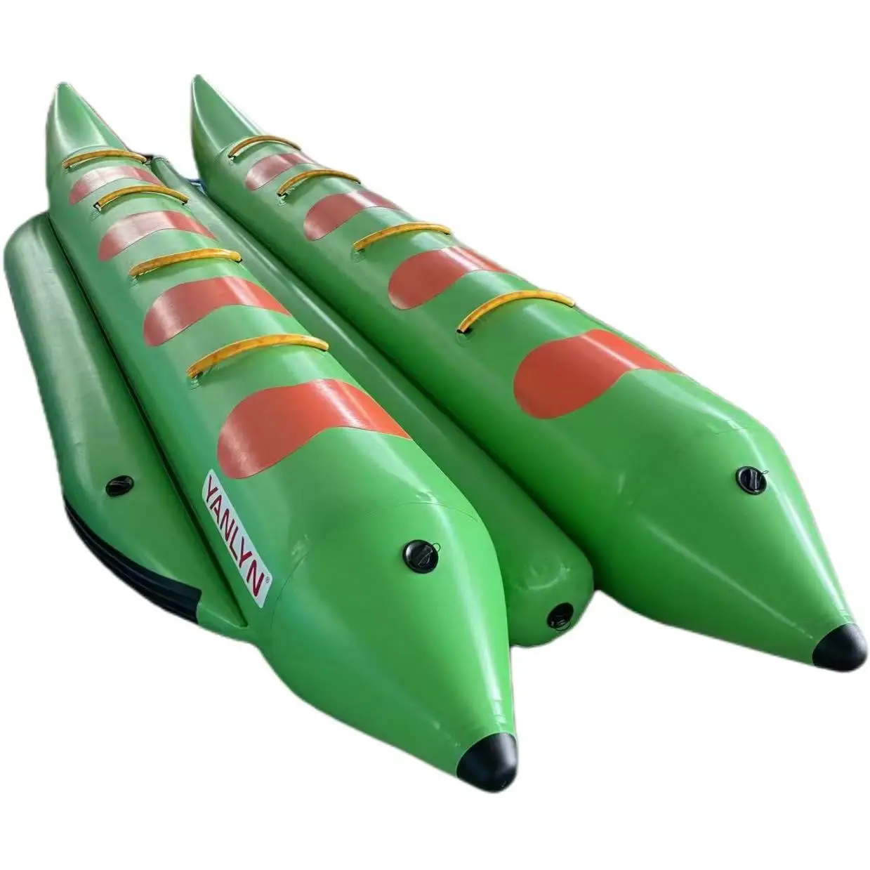 High Quality Inflatable Water Banana Boat Towable Fly Fish Banana Tube For Summer Water Sport Fun Aquatic Adventures