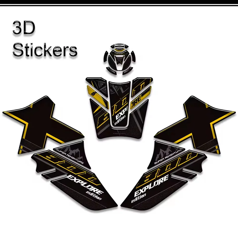For Kove 800X 800 X Pro Super Adventure RALLY ADV NEW Motorcycle 3D Epoxy Resin Tank Pad Side Stickers Decals 2025 2026