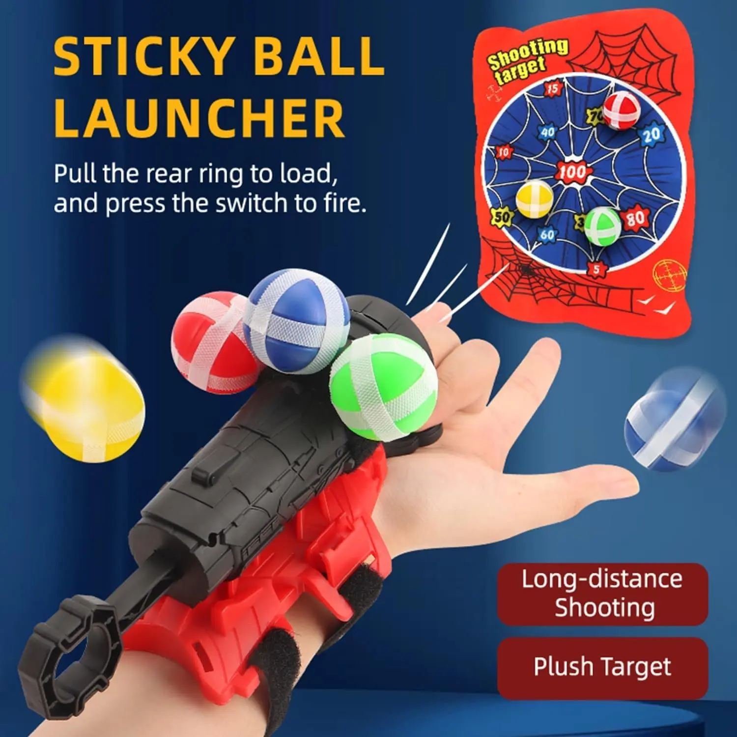 Children's dart launching toys, indoor and outdoor sports fun party game toys, family party games and activities, birthday gifts
