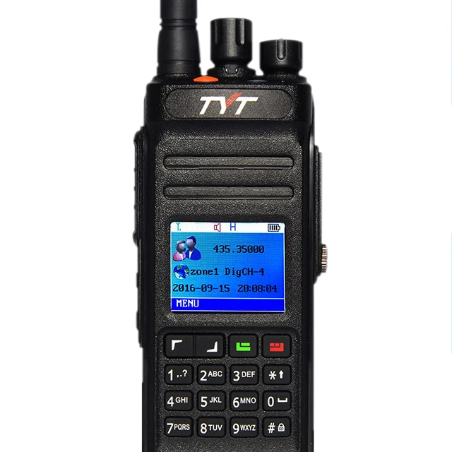 

TYT MD-398 1000 Channels Radio Transceiver Interphone 10W Dual Band Encrypted Two Way Radios Ham Walkie Talkie