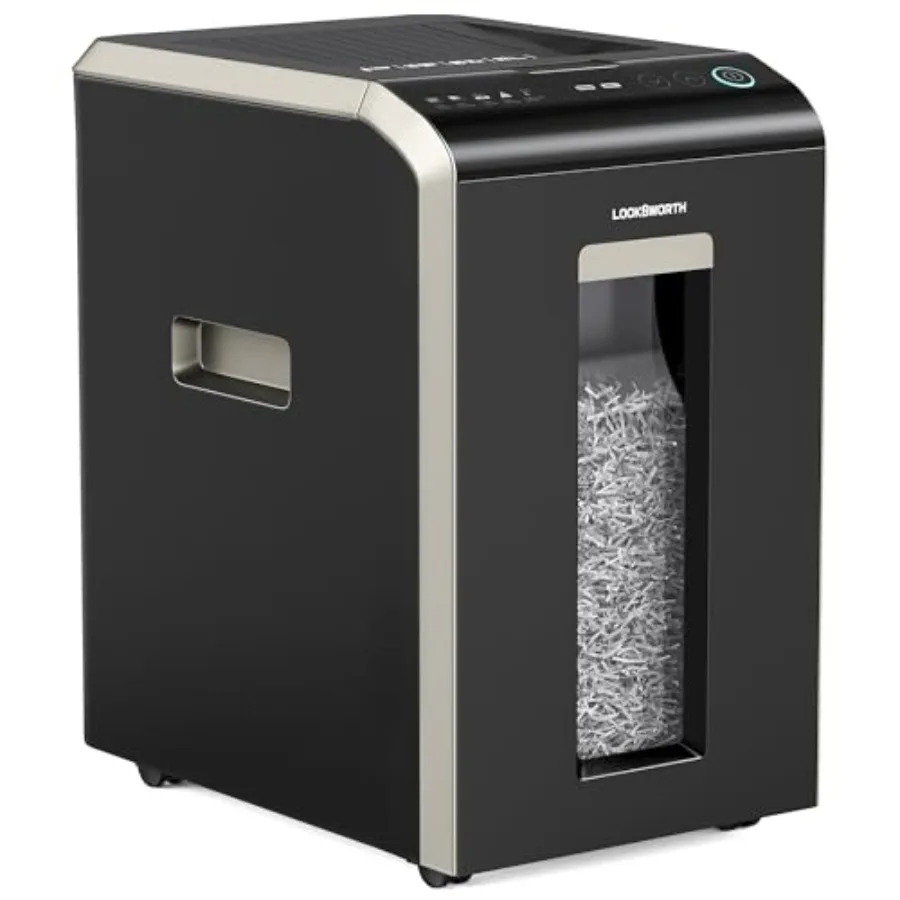 

-200-sheet Micro-Cut Paper Shredder P-5 High Security Shredders for Home Office Heavy Duty Document Shredder Home Office Heavy