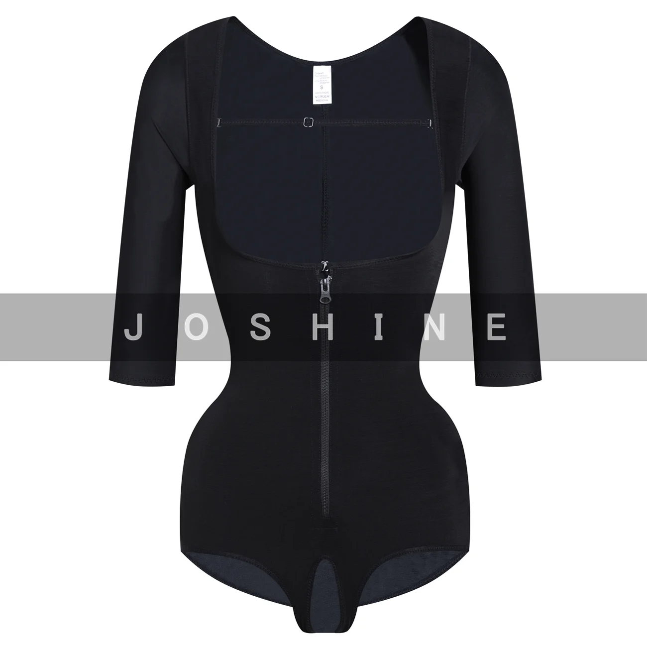 Women's Slim FIt Fajas Long Sleeve Shapewear Tummy Control Butt Lifter Underwear Post-Operative Modeling Triangle Body Shaper