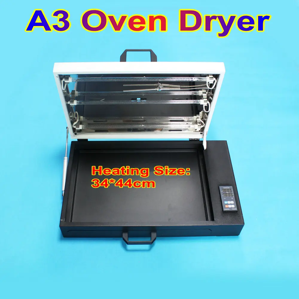 DTF Oven Curing PET Film Heating Pad Kit Device Hot Melt Powder A3 A4 PET Film T Shirt Transfer Printing DTF Printer Drying Oven