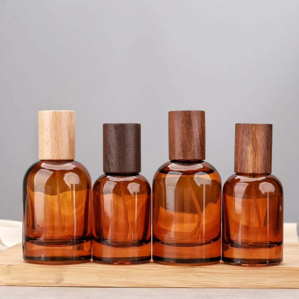 Empty Perfume Bottle Screw  Perfume Decanting Ctainer Glass Spray Bottle Reusable Refillable Perfume Bottle For Travel Daily