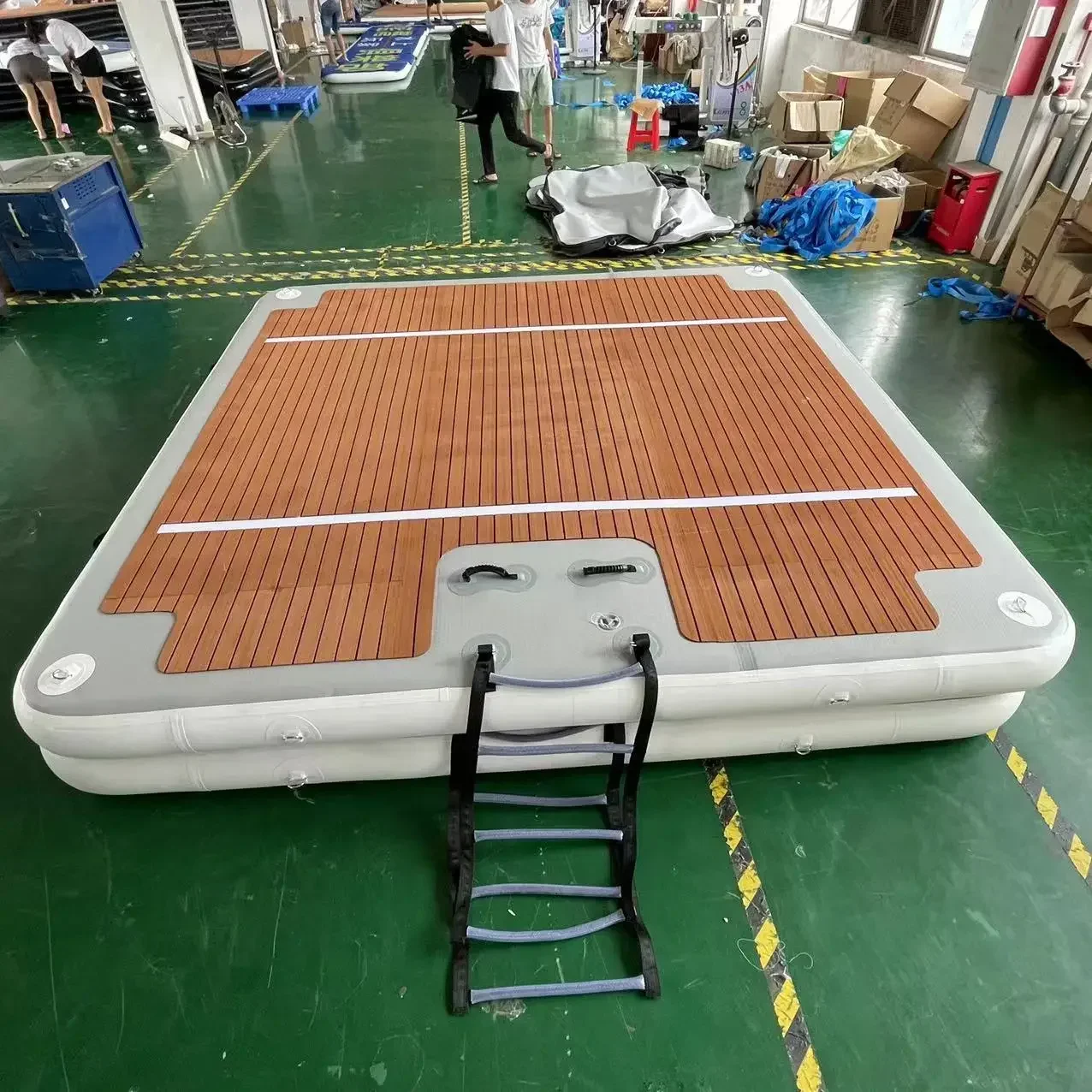 Cross-border water inflatable bed, fishing float, inflatable float, yacht float water rest, yacht slide