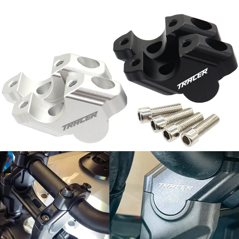 Handlebar Riser Clamp Extension Adapter FOR Yamaha TRACER 9 GT Tracer 9 2021-2026 TRACER9 Motorcycle Handle Bar Mount Extender