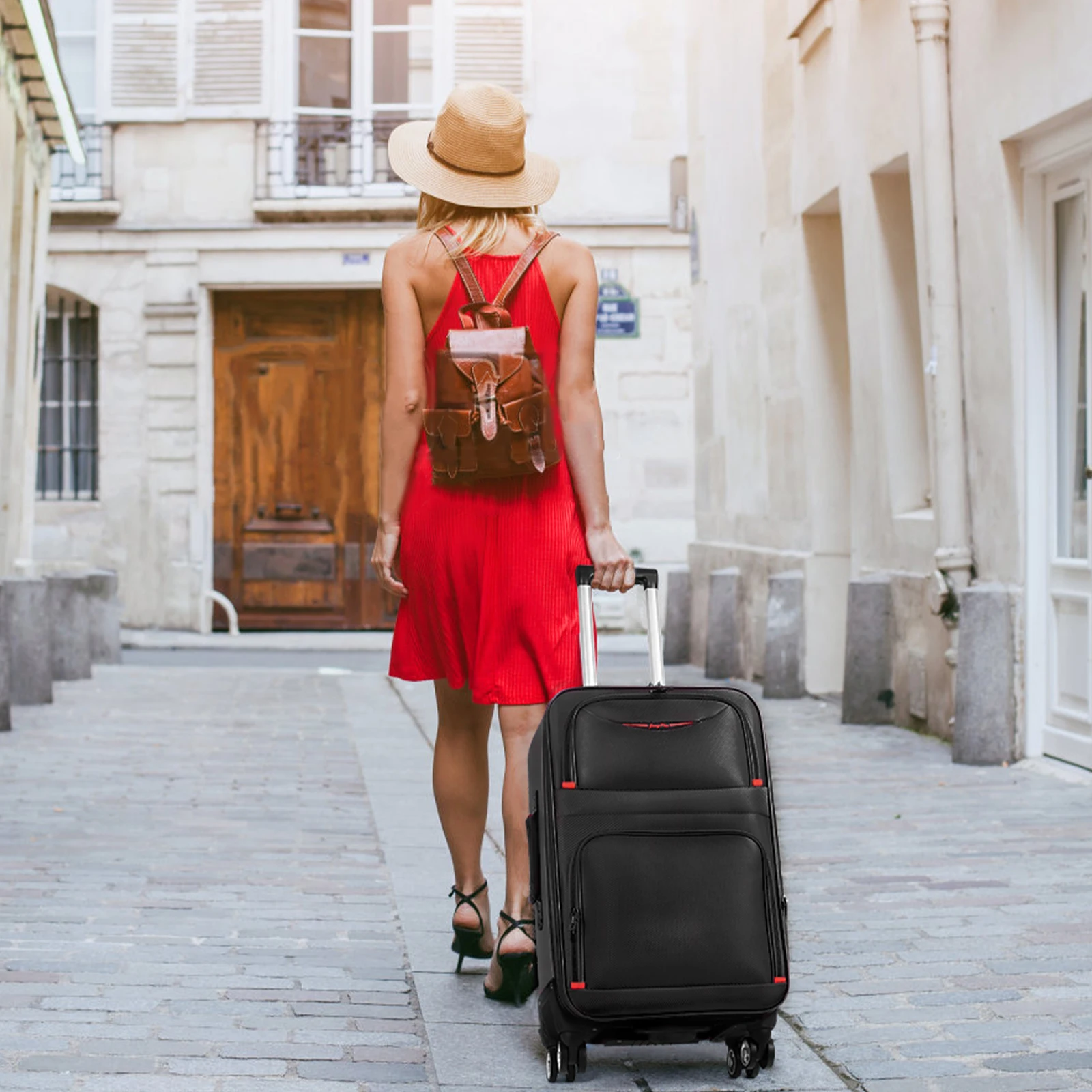 Ensemble de bagages ultra-légers pour les voyages d'affaires, bagages GT pour la famille, 3 pièces, 20 ", 24/28"